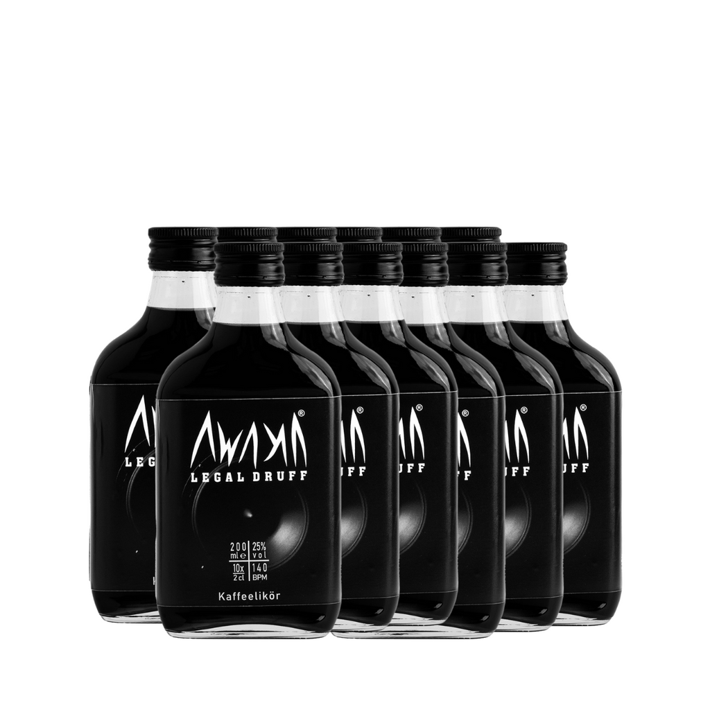 Awaka 200ml. Schmuggel- und Taschenflasche 12erSet